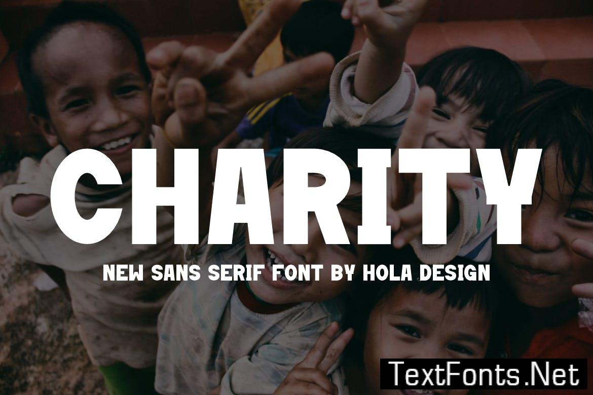 Charity – Sans Serif Font ZPU67MS