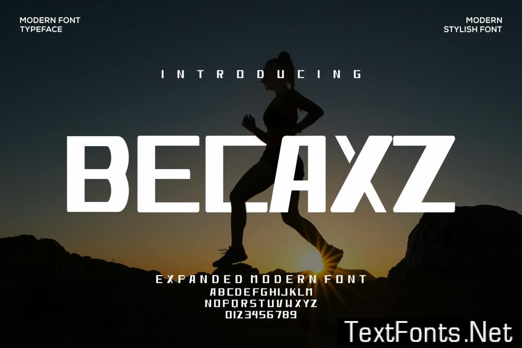 Becaxz Font YS3JAW5