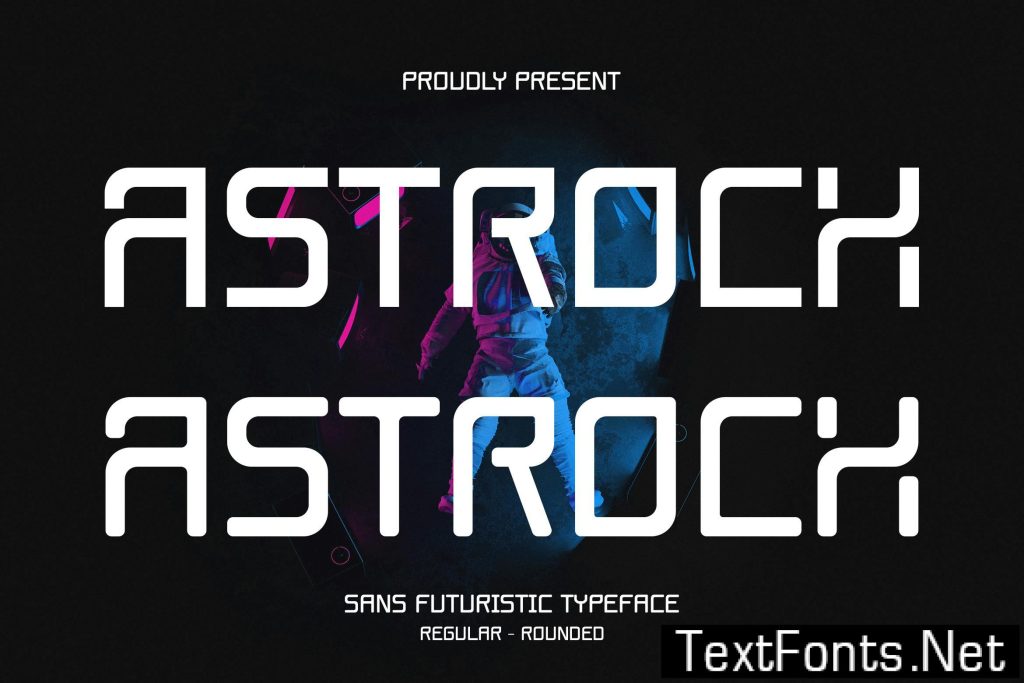 Astroch – Sans Futuristic Font X83U45J