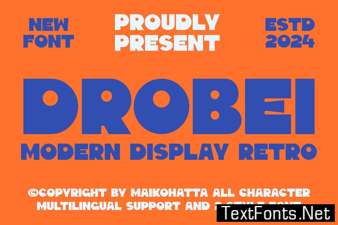 Drobei – Modern Display Retro BK7MCZ5