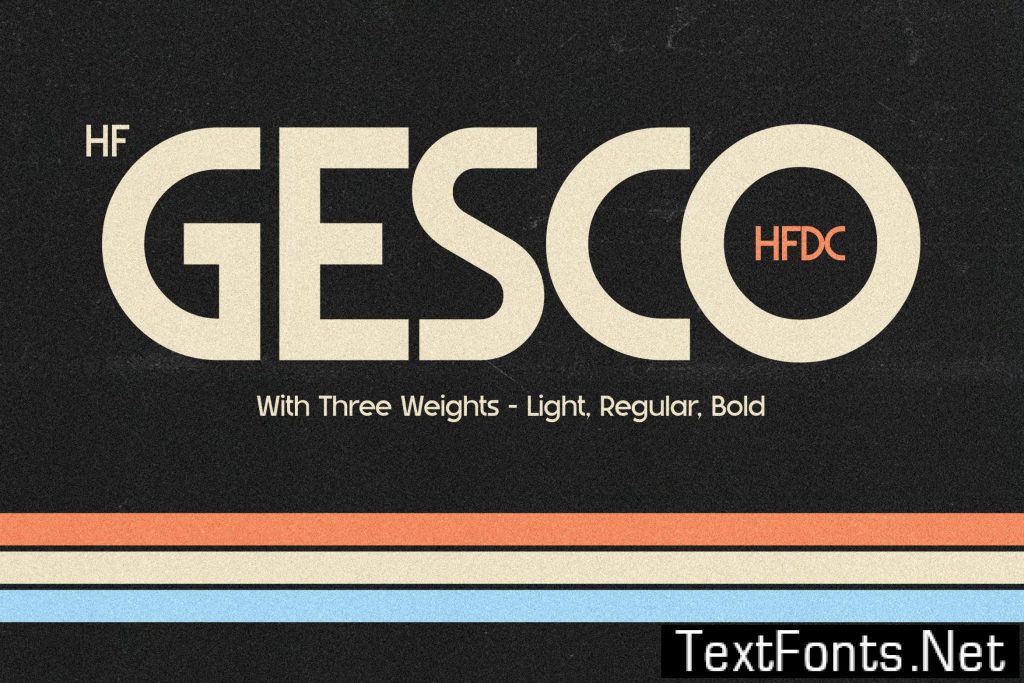 HF Gesco Sans Serif K5RUGWC