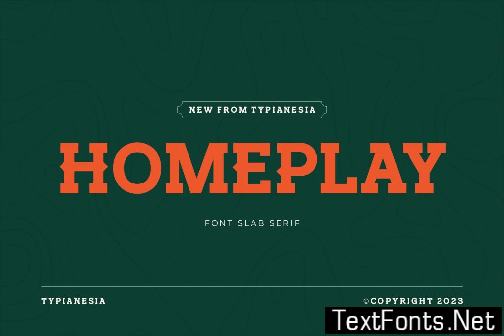 Homeplay – Font Slab Serif GZAXCY8