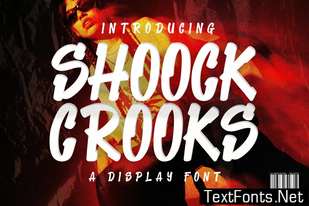Shoock Crooks Marker Y2k Display Font GUPE2TQ