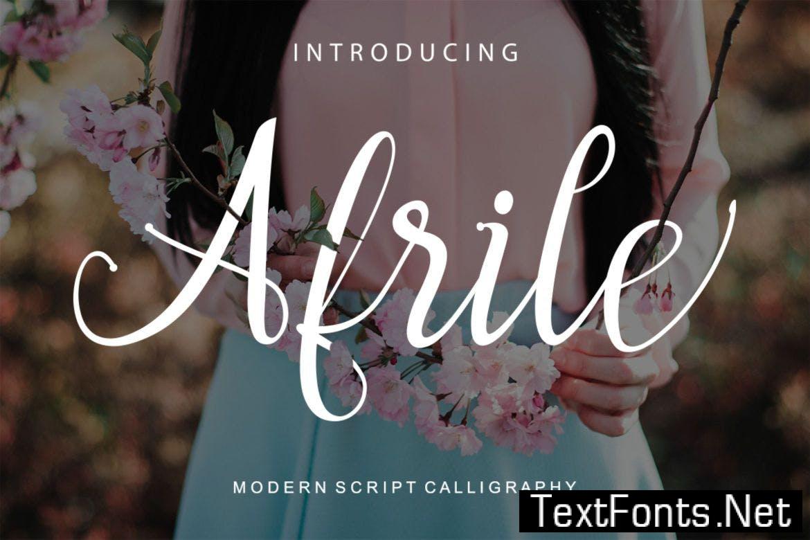 Afrile Script 3TKPKTZ