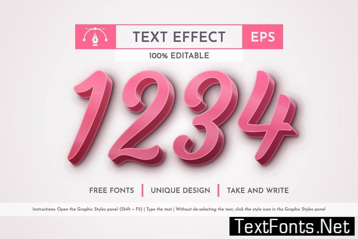 Amur Editable Text Effect, Graphic Style XVKFZY4