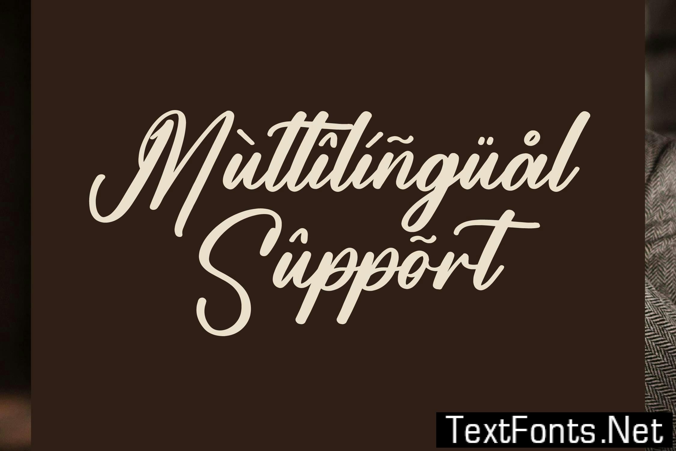 Antholia Riechgan Modern Bold Script NPYAPVE