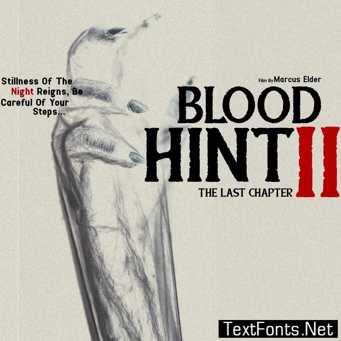 Avaterra - Horror Serif Film Font WJ3MCV9