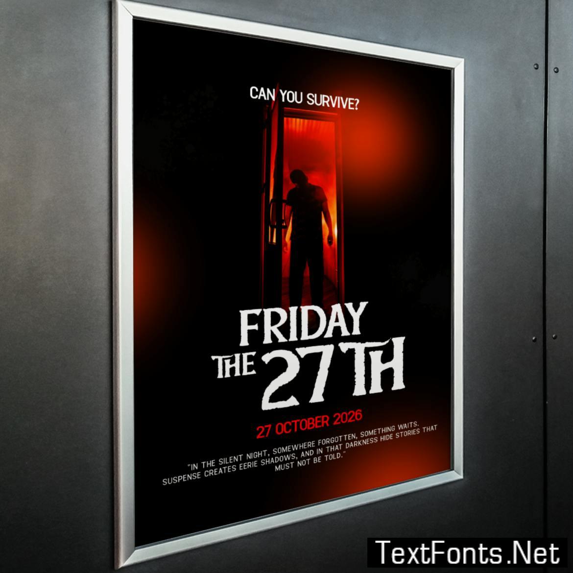 Avaterra - Horror Serif Film Font WJ3MCV9
