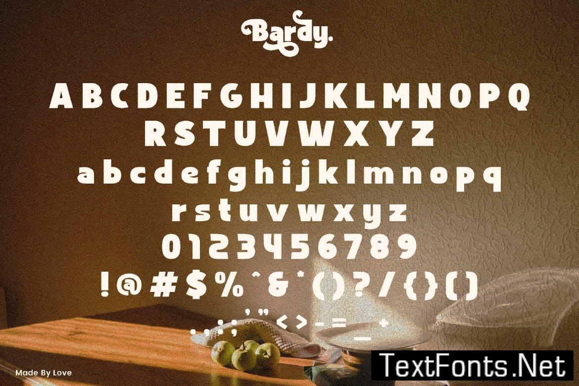 Bardy TZNYZJR