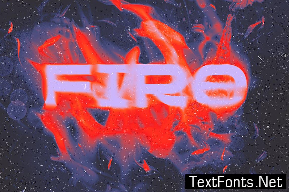 Blur Motion Text Effect RLYE7FH