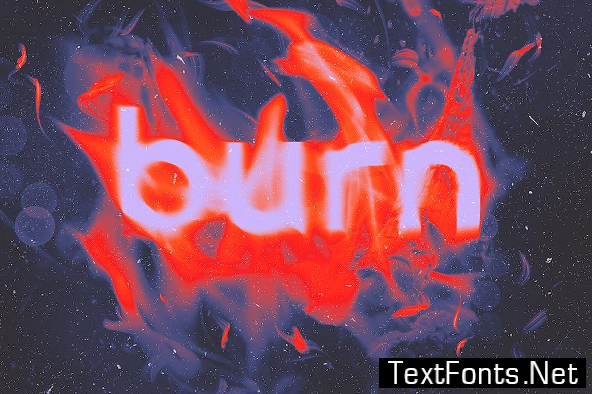 Blur Motion Text Effect RLYE7FH