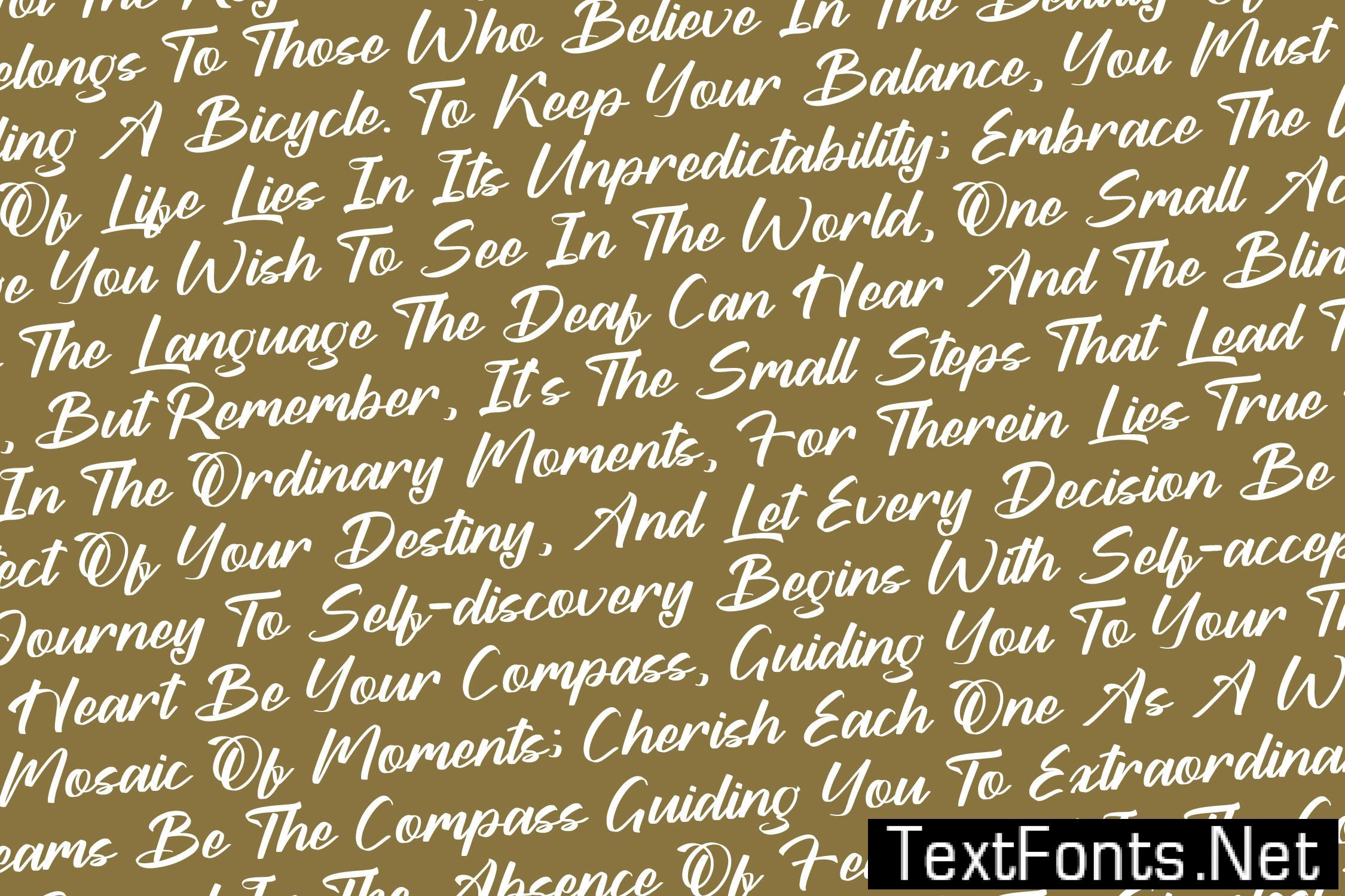 Brilians Akshend Modern Bold Script JUD7G82