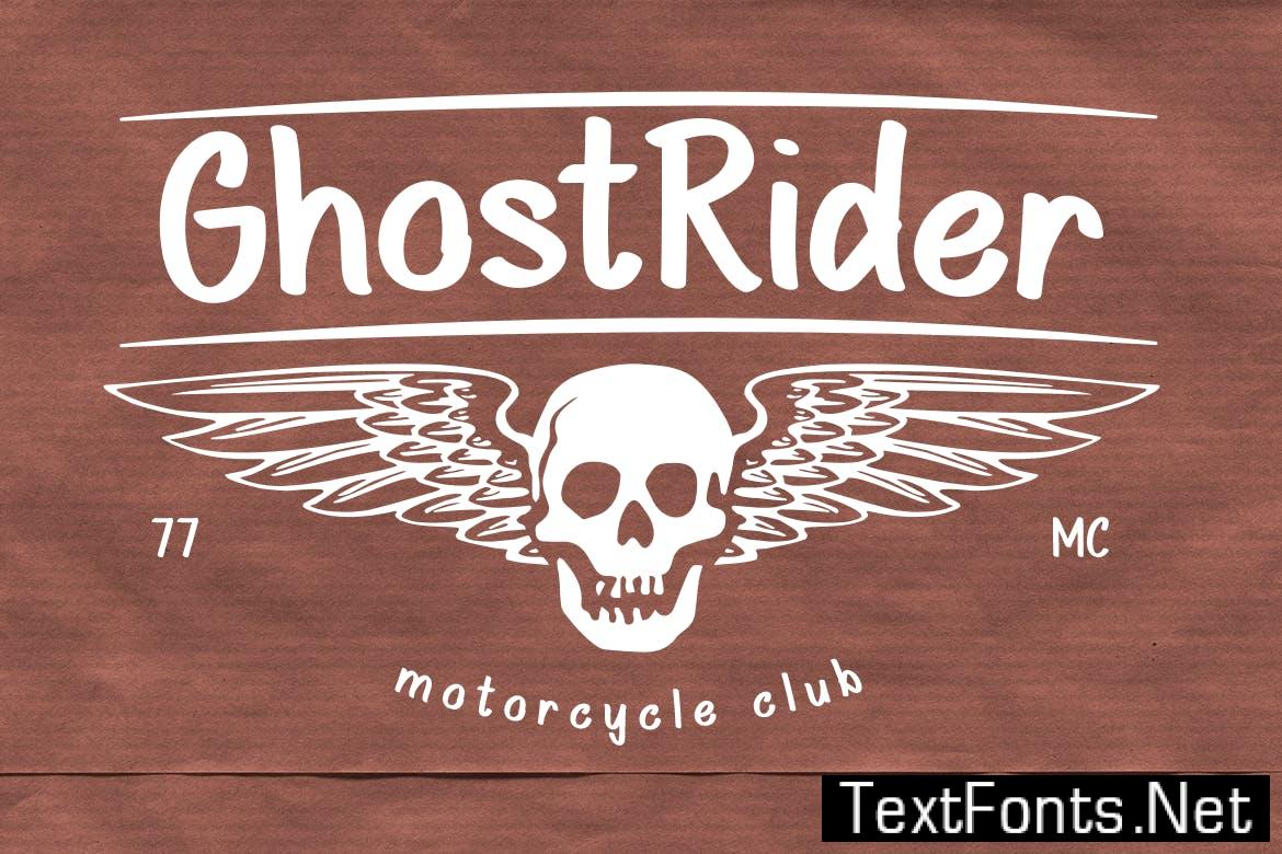 Cafe Racer - Retro Script Font DSZ4GK6