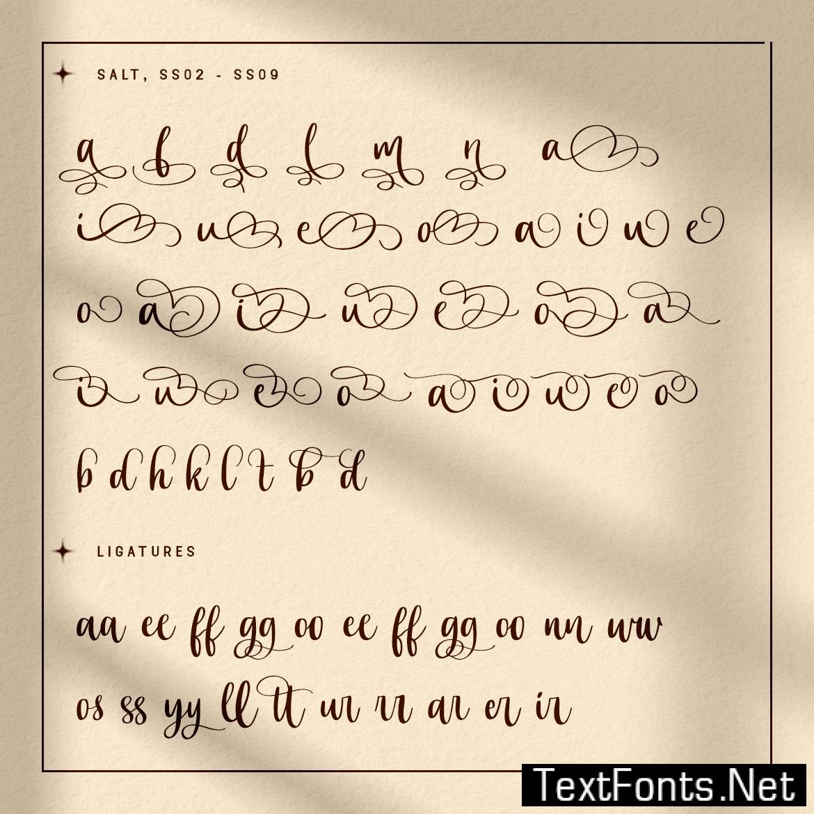 Celliya - Modern and Classy Script Font 4MSBRTB