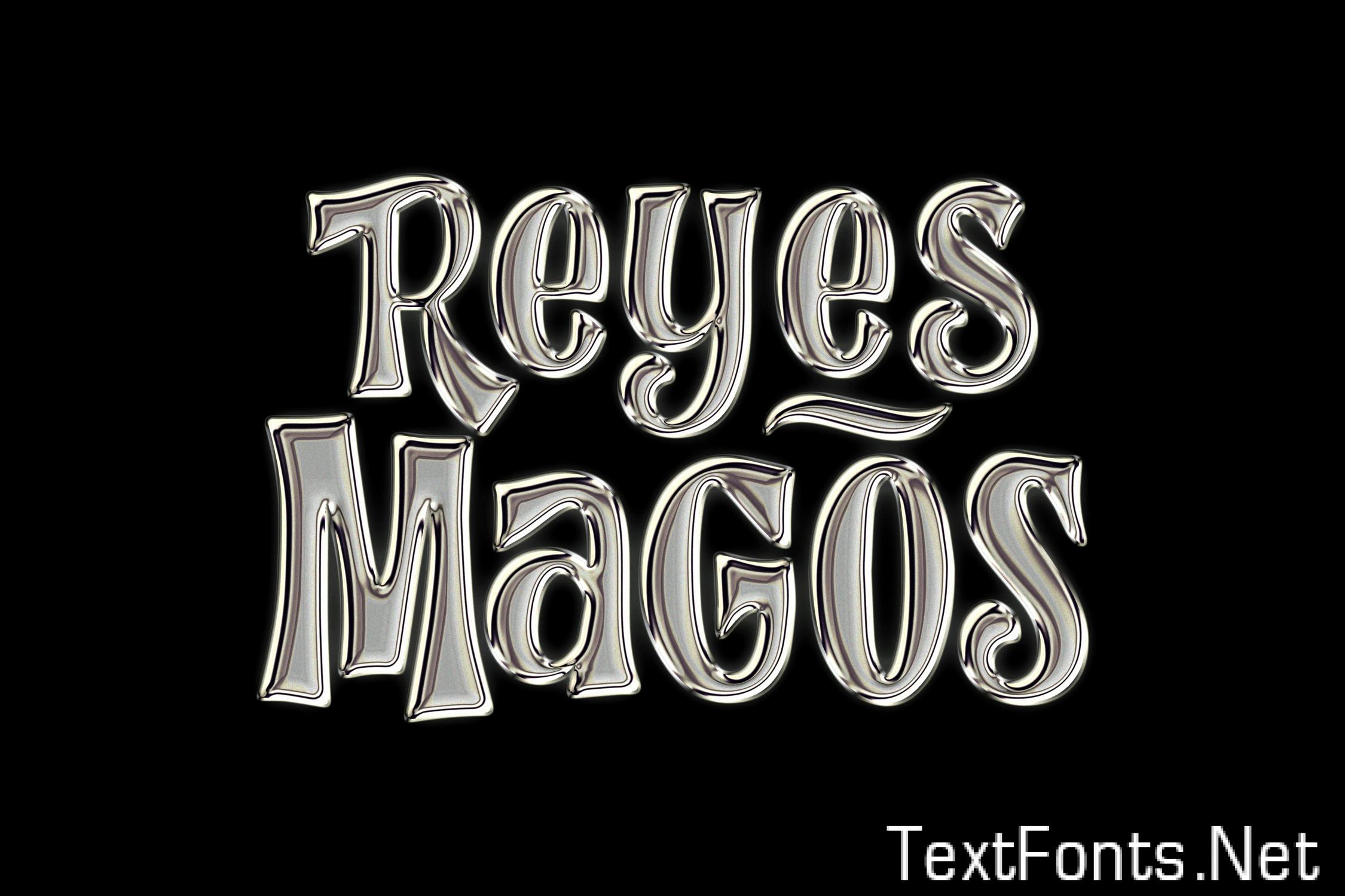 Chrome Metal Text Effect MZEH29Q
