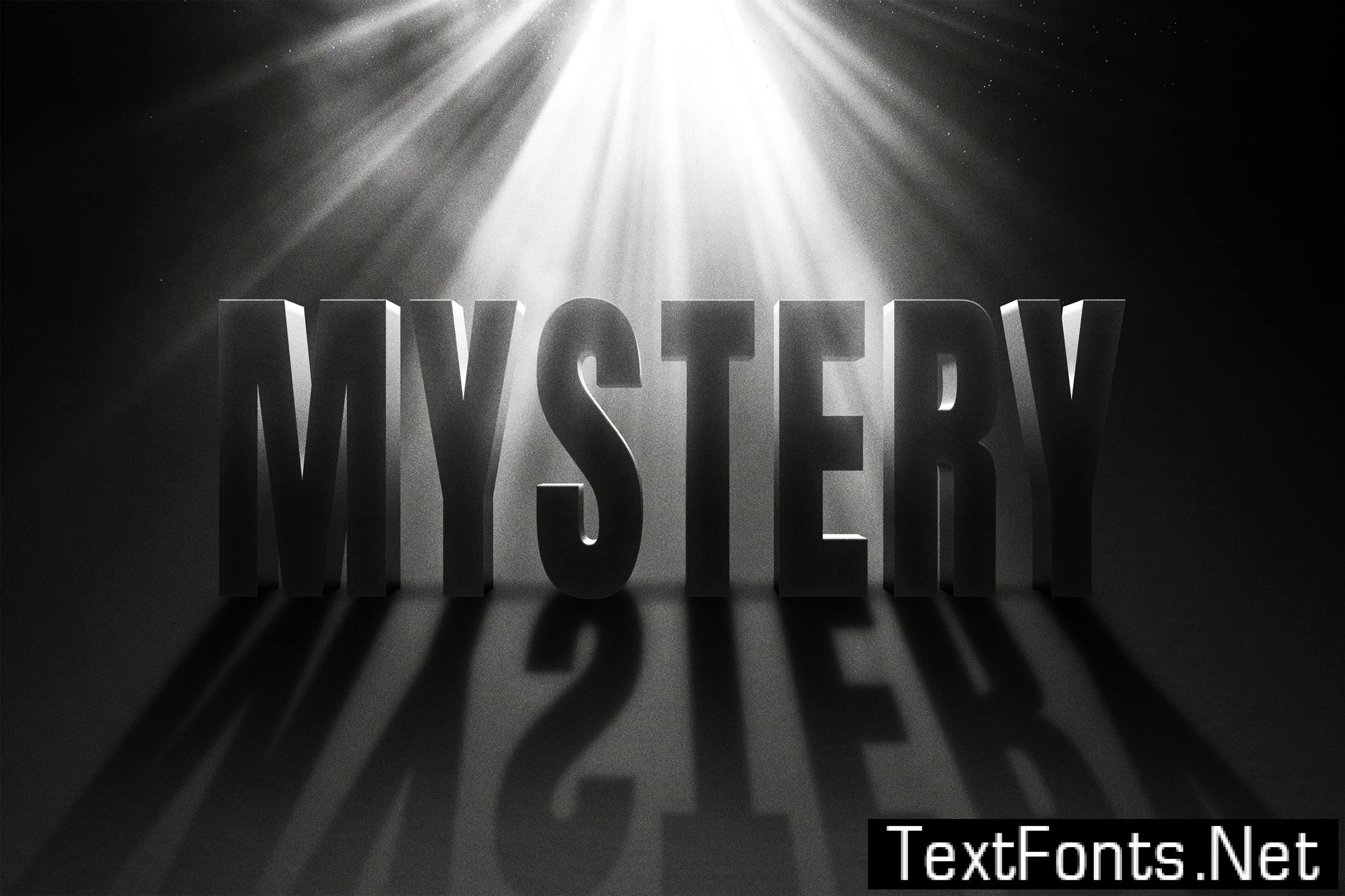 Cinematic Shadow Text Effect XBAAMTZ