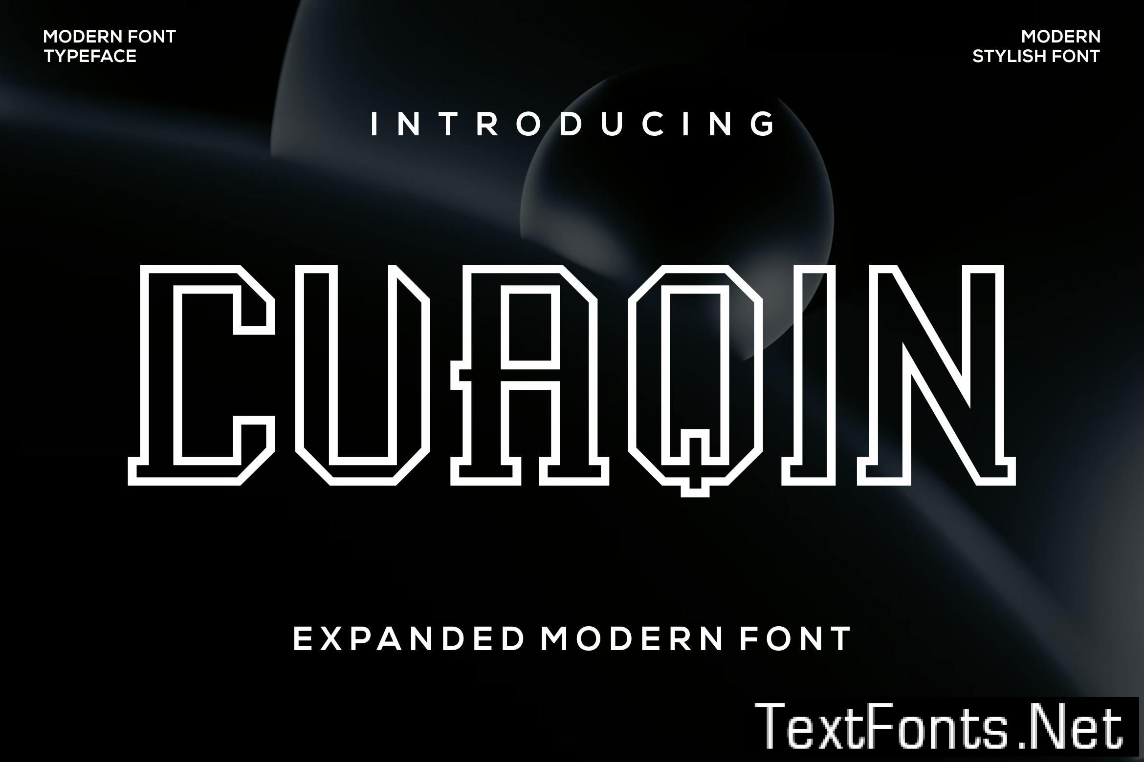 Cuaqin Font V5AQWEZ
