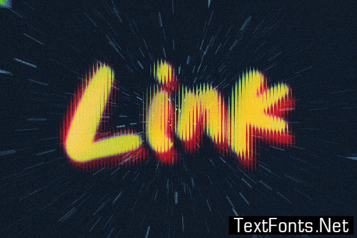 Cyber Line Text Effect RLV6R6Z