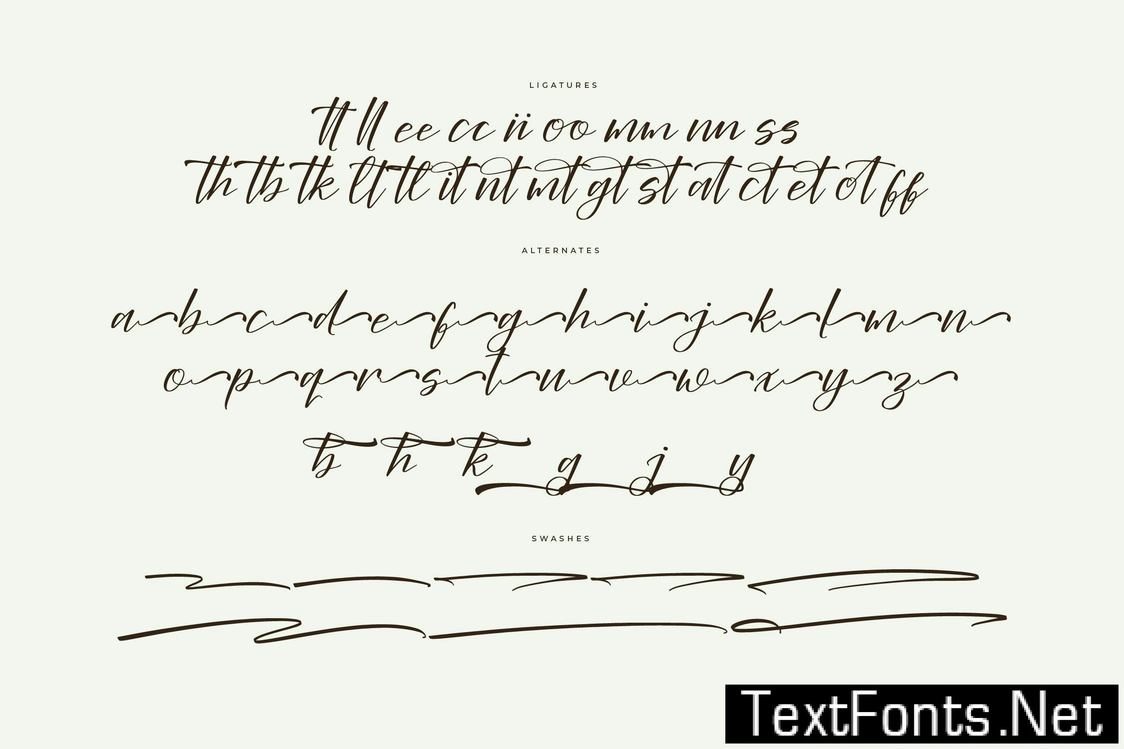 Dalinthy Modern Handwritten Font QRDEX33