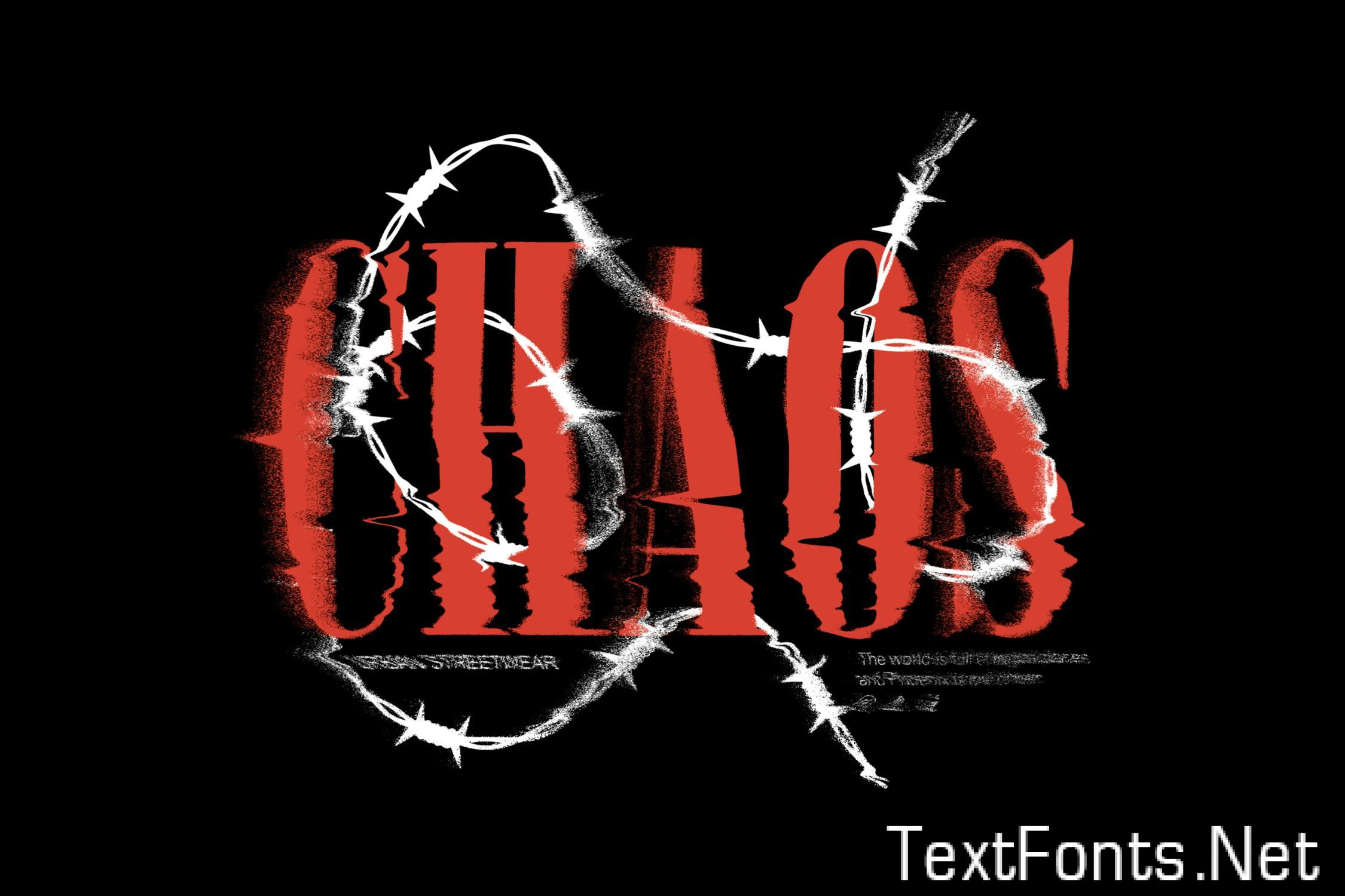 Displace Distortion Text & Graphic Effect UM4PUAN