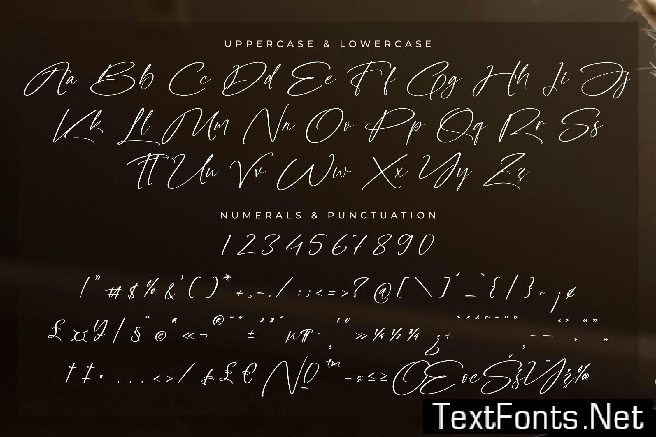 Emeython Modern Handwritten Font XC3CEE3