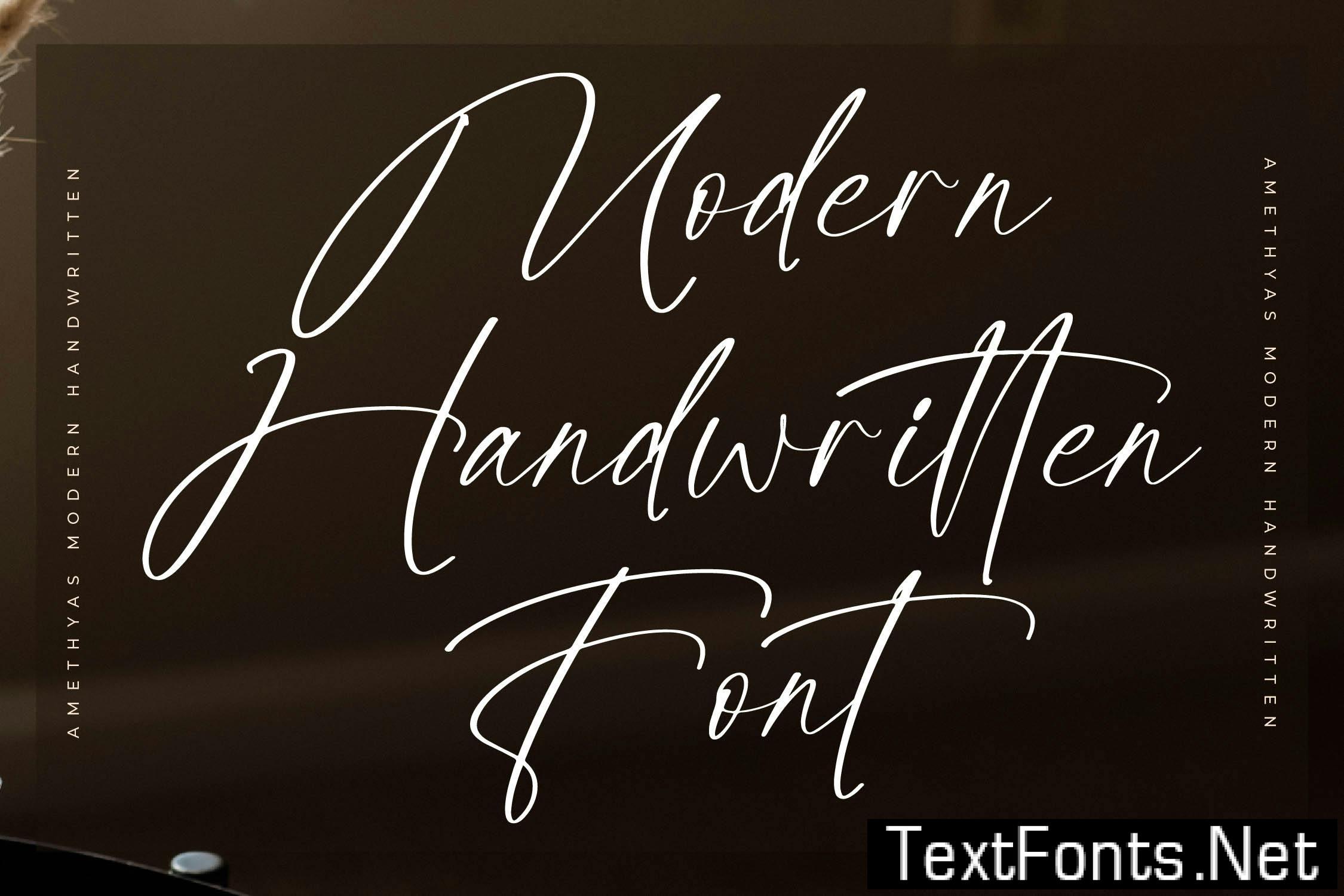 Emeython Modern Handwritten Font XC3CEE3