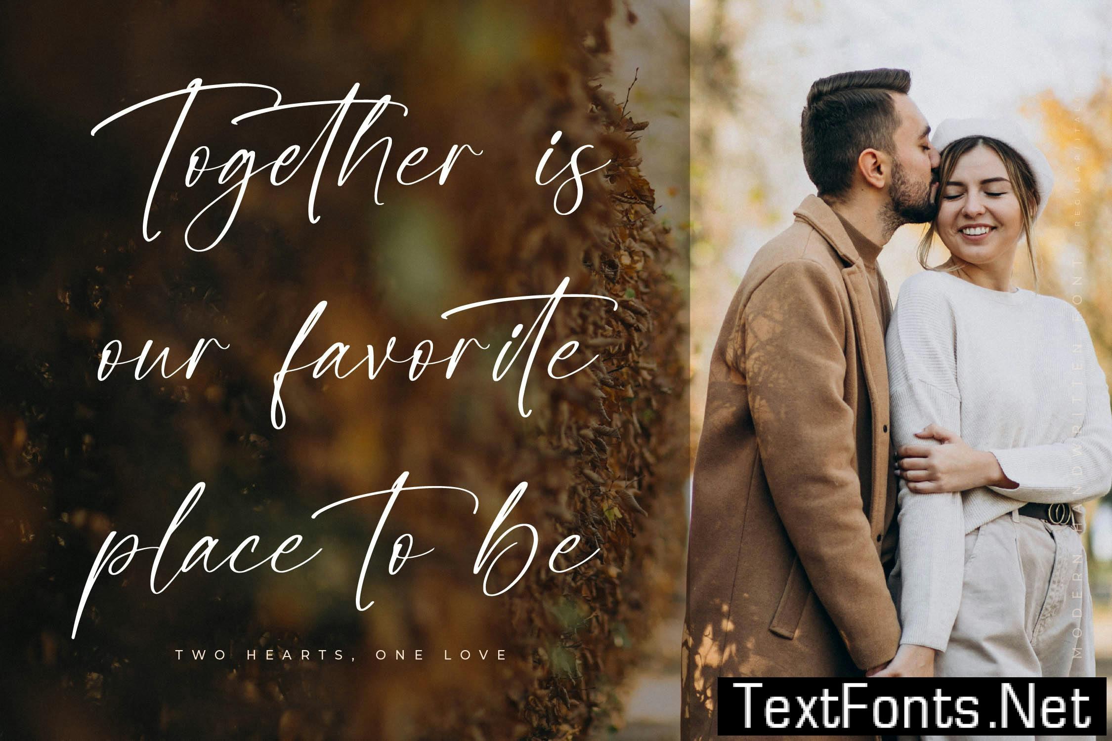 Emeython Modern Handwritten Font XC3CEE3