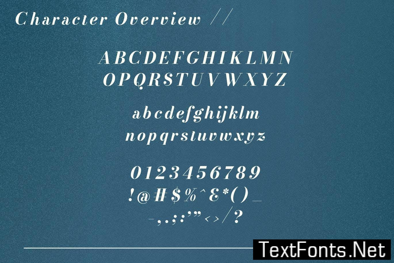 Galliard - Elegant Script Font Duo SSSS369