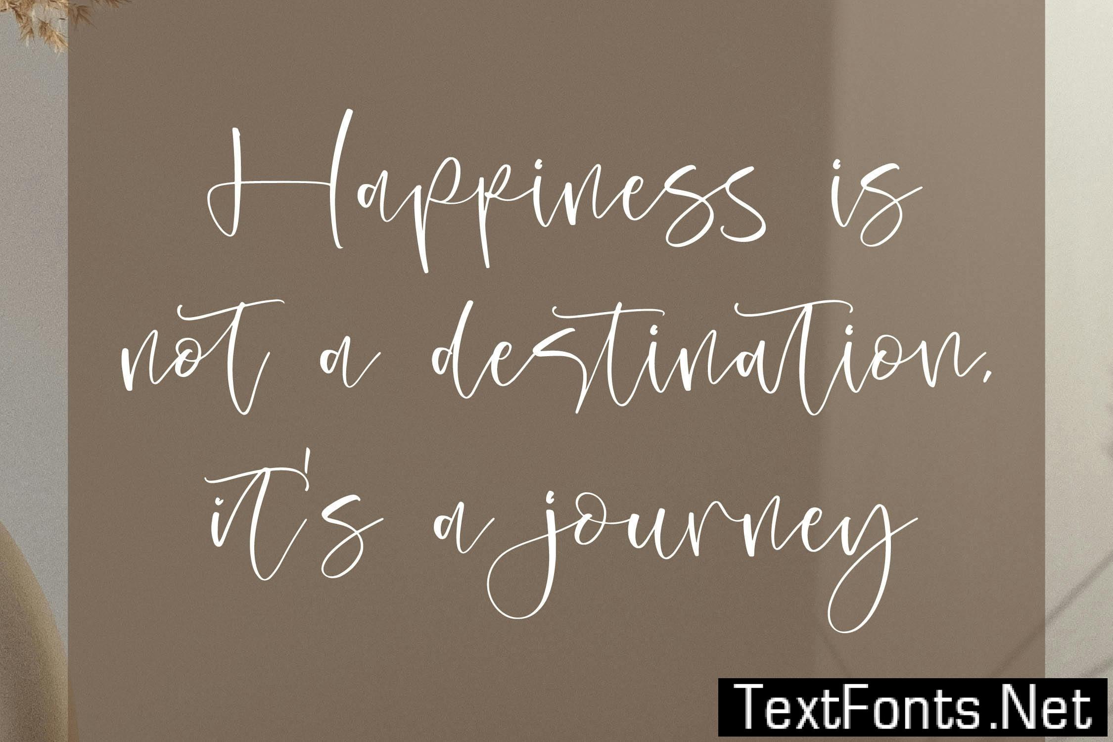 Goldmar Victory Modern Handwritten Font EVTFS8A