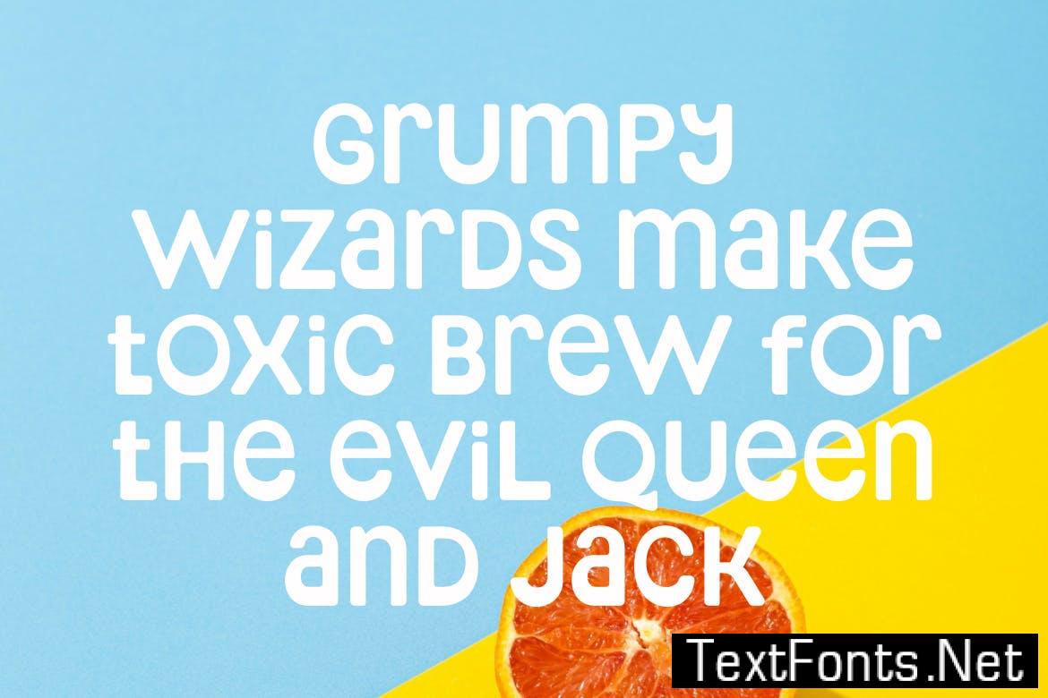Goldmask Rounded Font PZJ6JGA