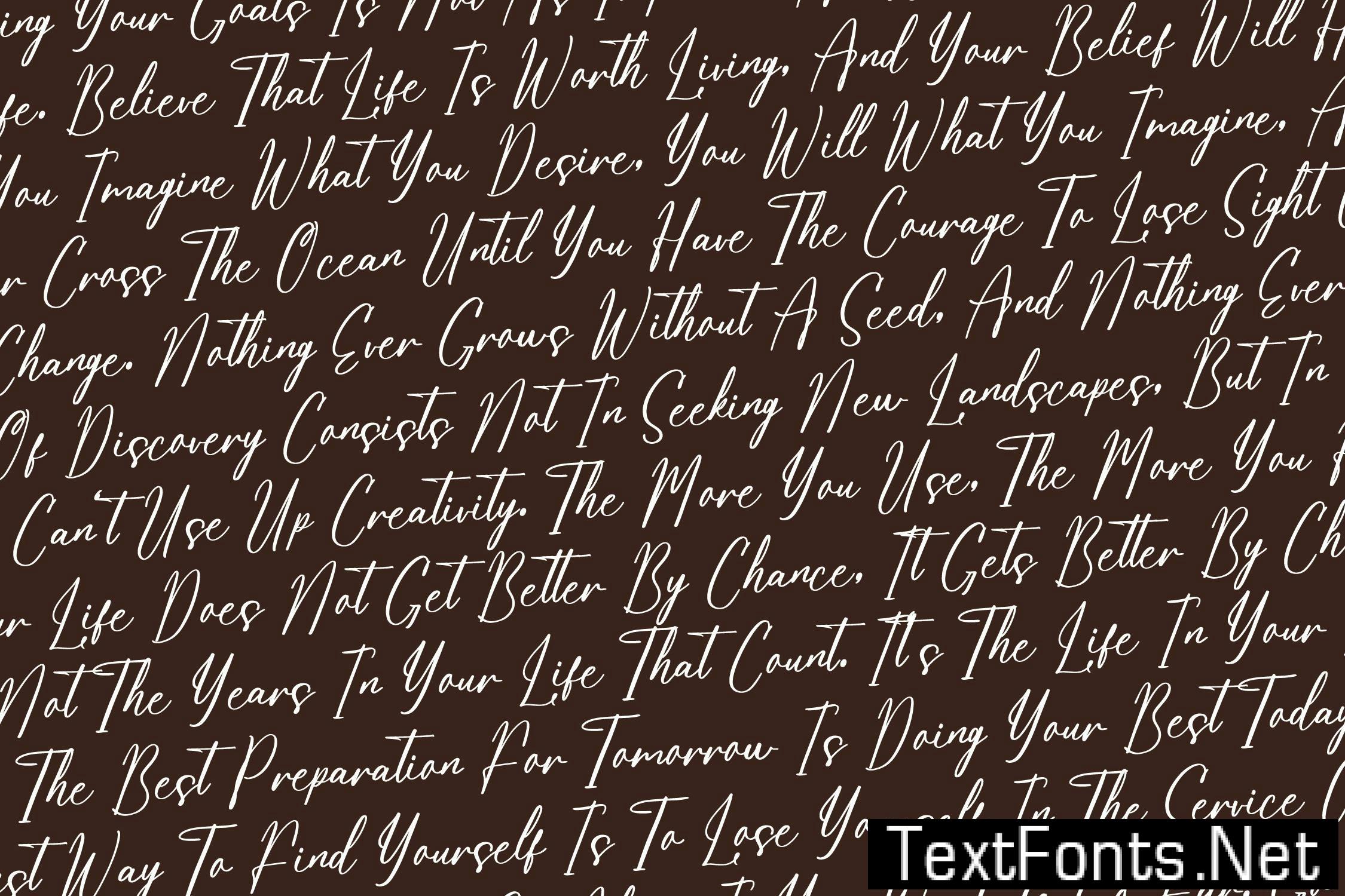 Henryta Bradley Modern Freestyle Script T5K9R22