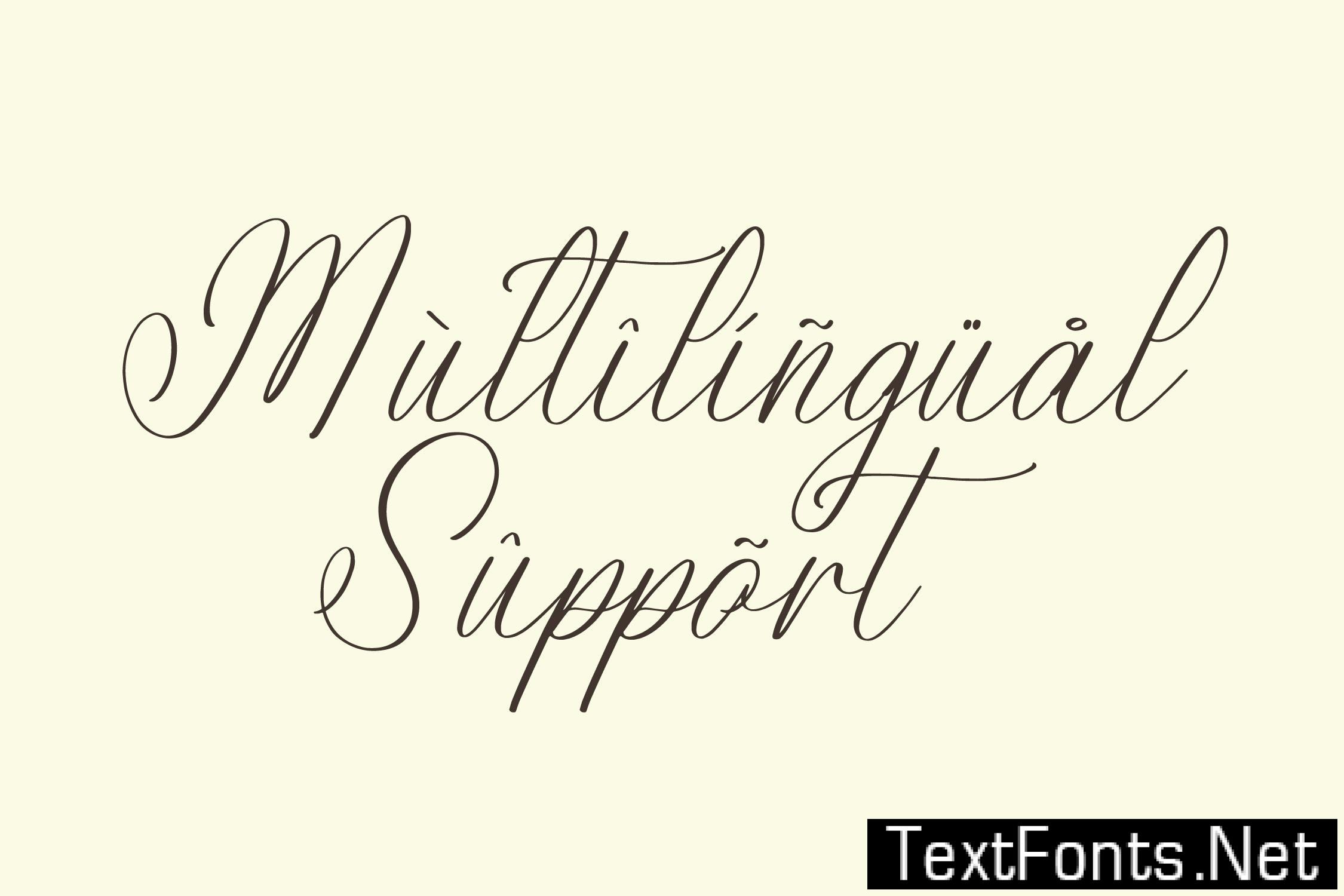 Herbina Yolanda Modern Script MTQLWGN