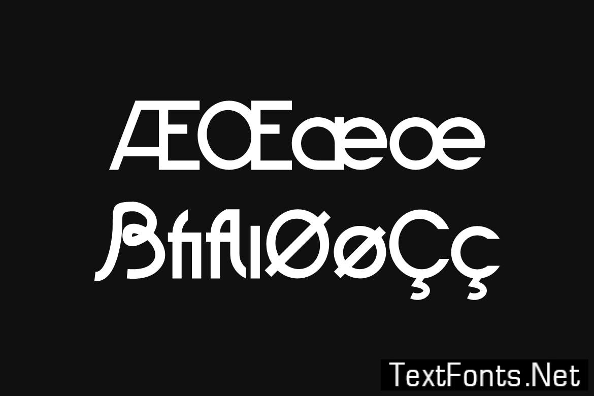 Magose - Experimental Unique Sans Font G3S5J6M
