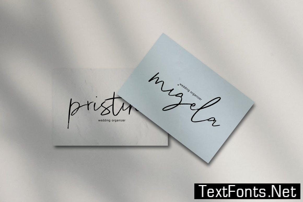 Pigane - Casual Handwritten 65QUY82