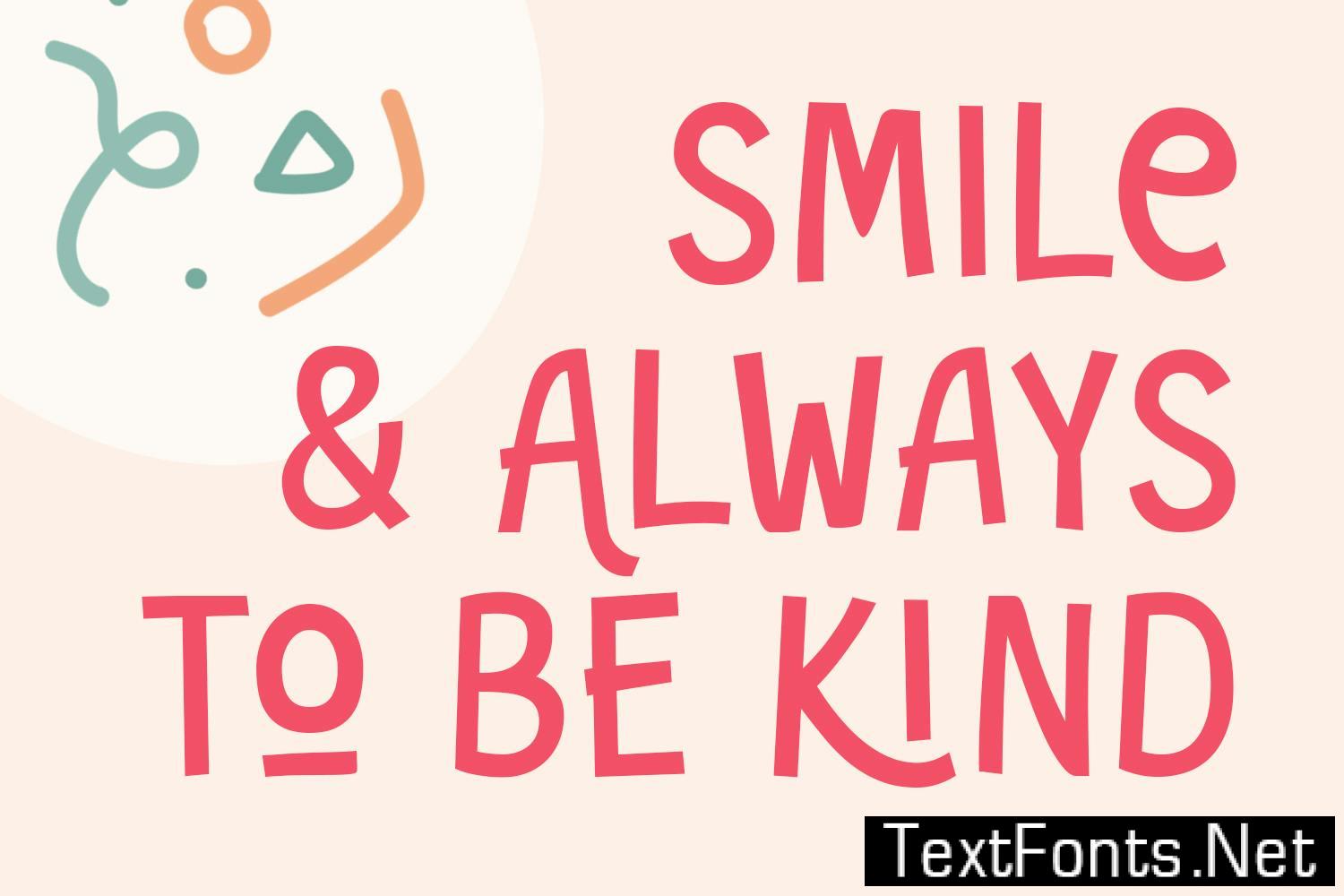 Playkite Playful Display Font HV7CRE5