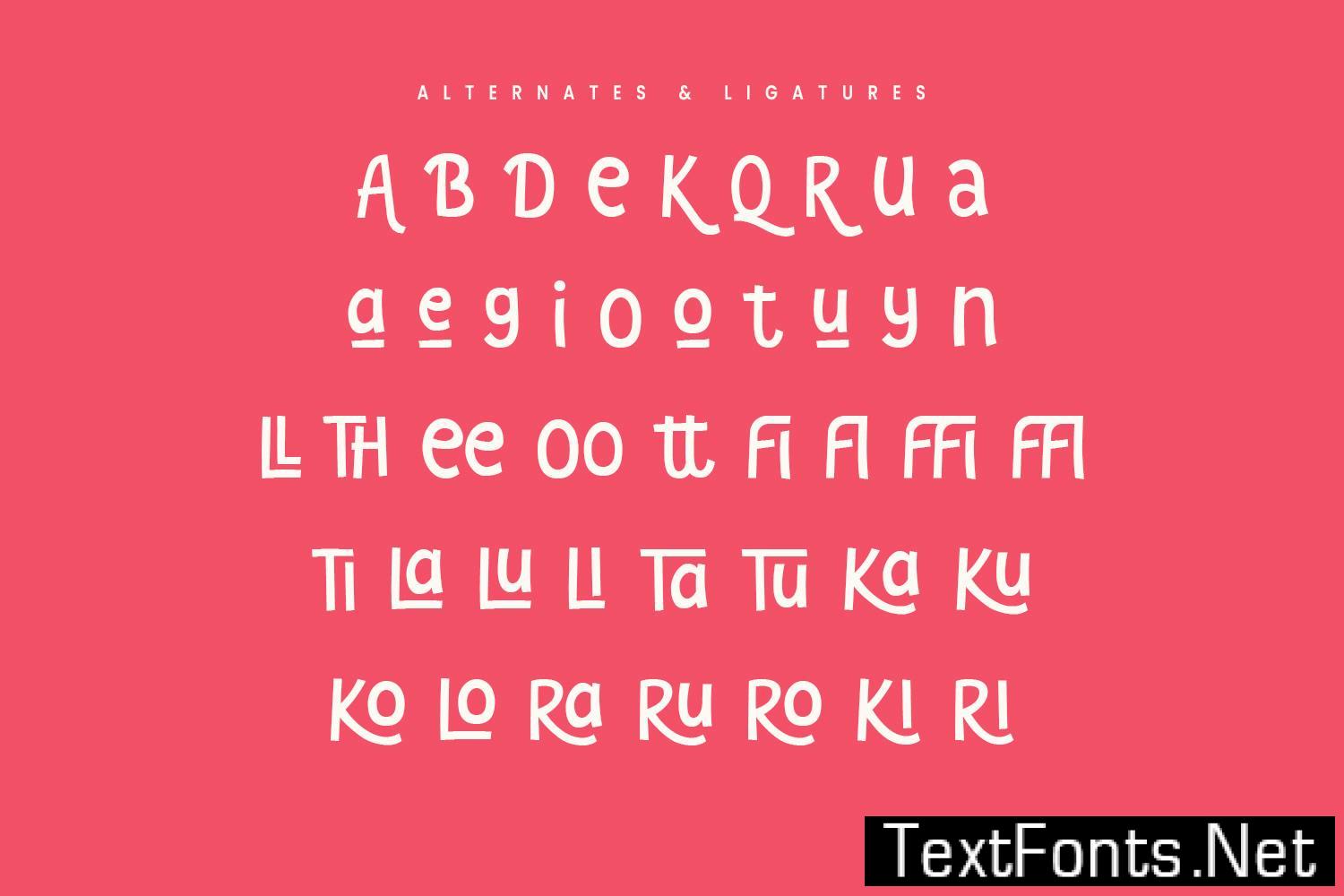 Playkite Playful Display Font HV7CRE5