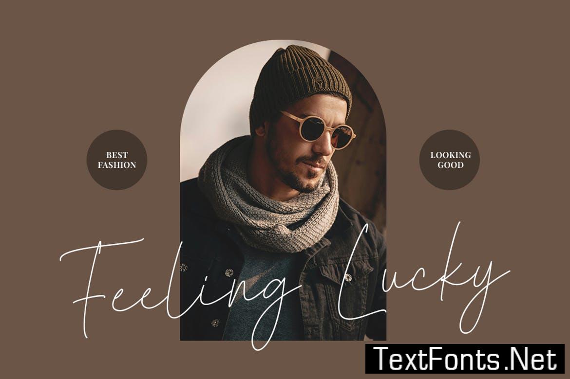 Shine Brightly - Modern Script Fonts FKPXANN