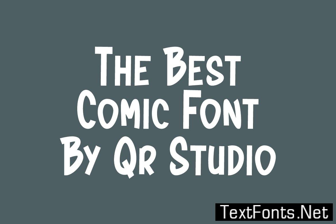 Slosiga Comics - Kids & Playful Font YTT29KE