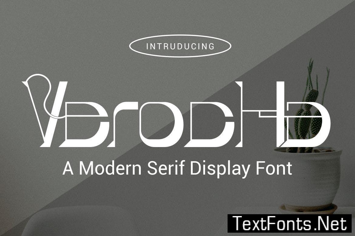 VerocHa Font 8G5M9N4