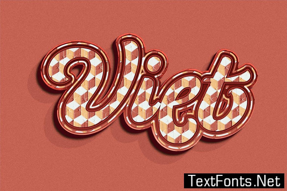 Vietnamese Brick Text Effect PMP3E3Y