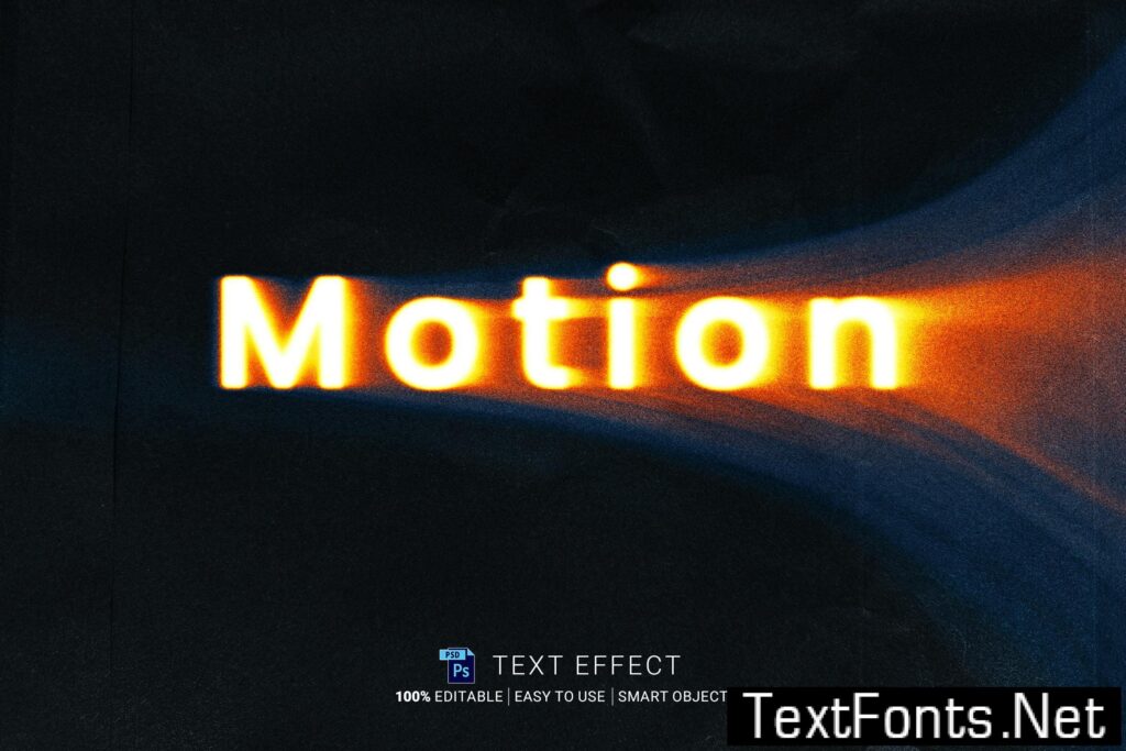 Motion Editable Text Effect HVJB5VH