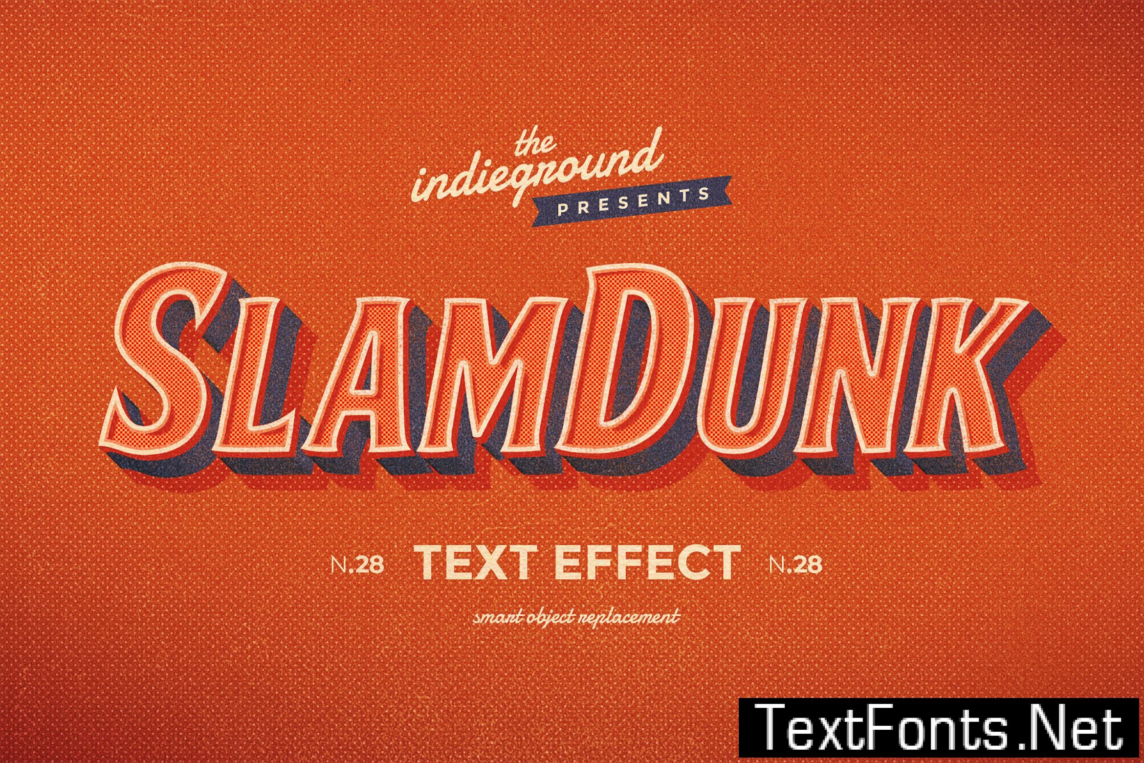Retro Vintage Text Effect N.28 YGTS2KF