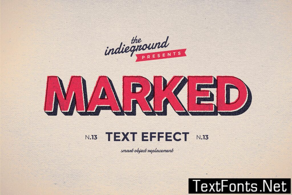 Retro Vintage Text Effect N.13 HB3V4RX