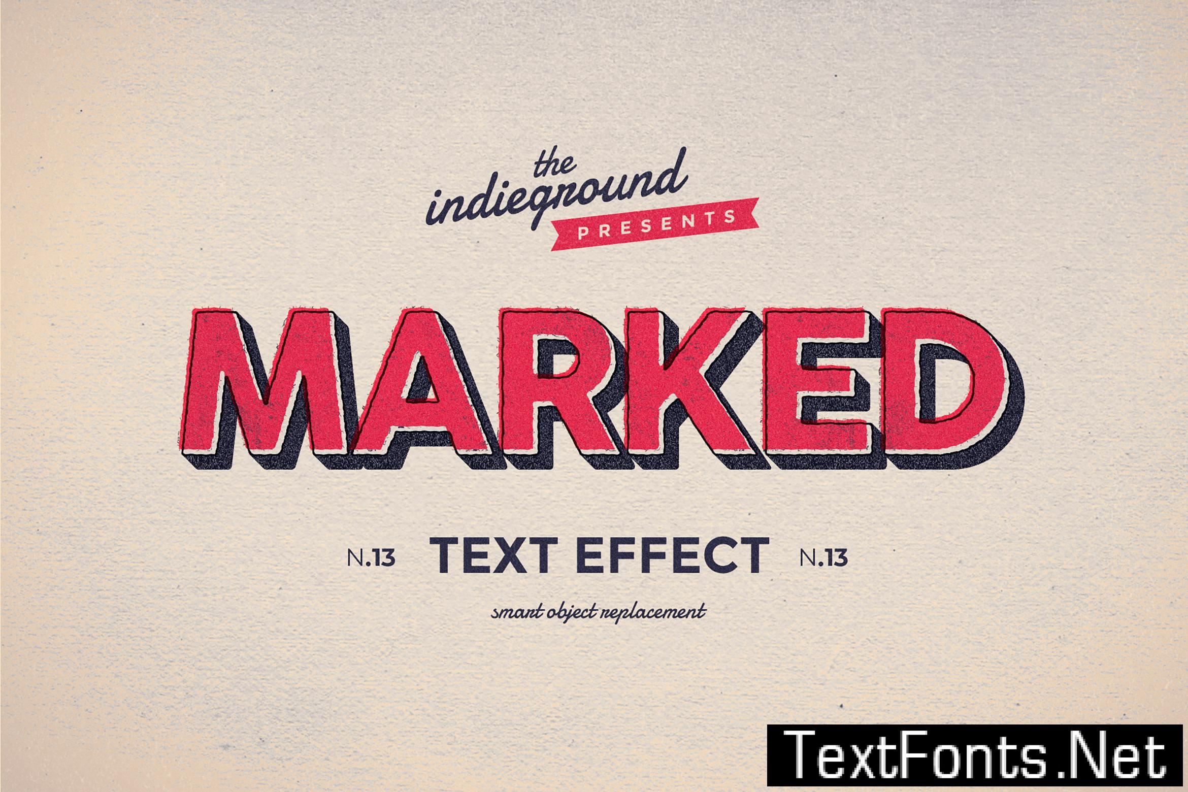 Retro Vintage Text Effect N.13 HB3V4RX