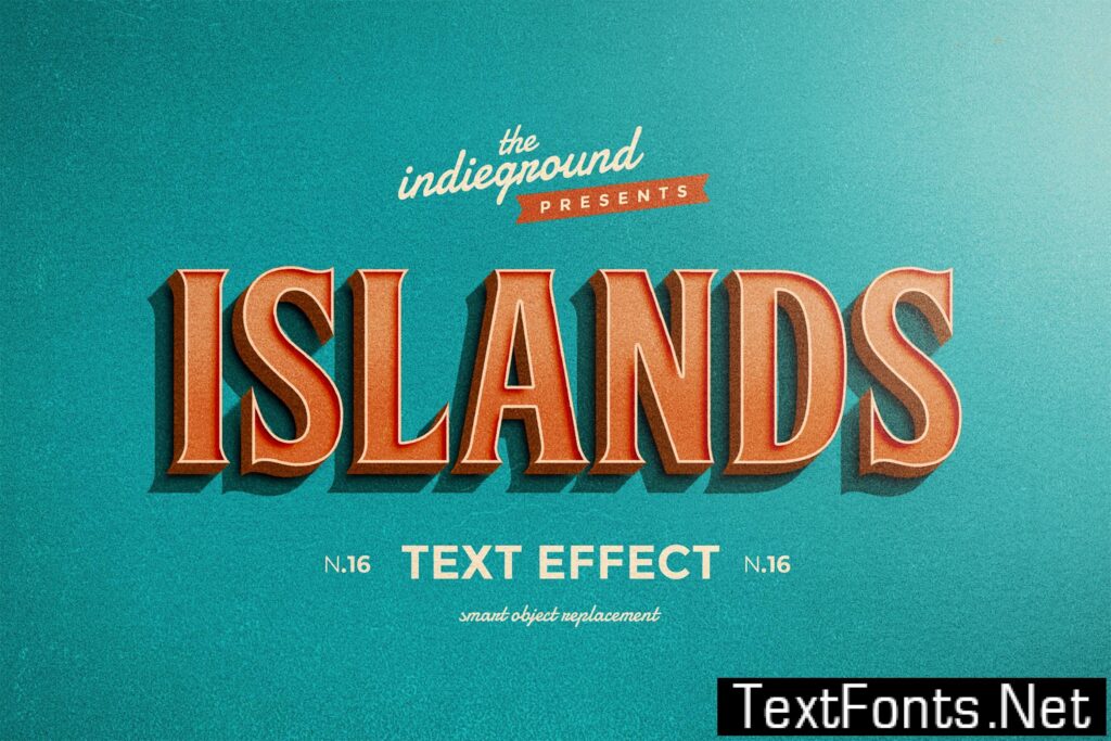 Retro Vintage Text Effect N.16 TXTACPL