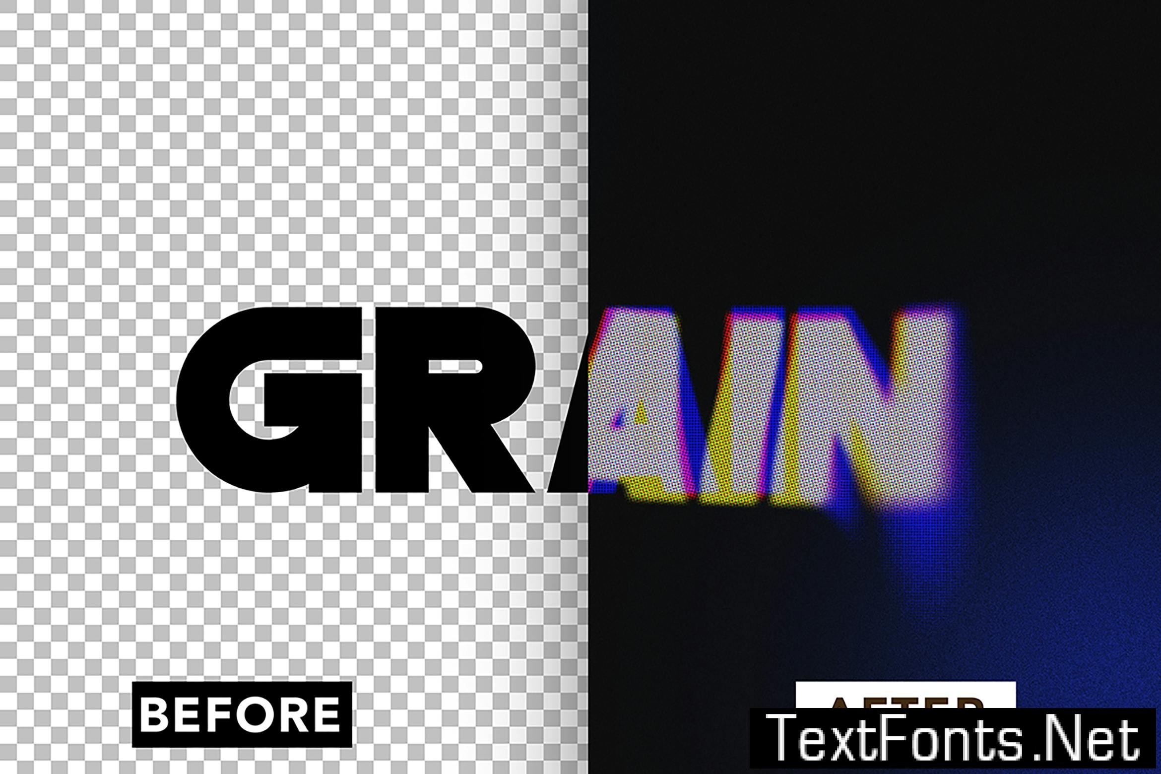 Grain Cyber Text Effect RCY3ZCD
