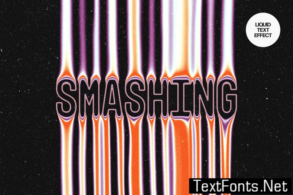 Melting Ink Text Effect 2NE3SAJ