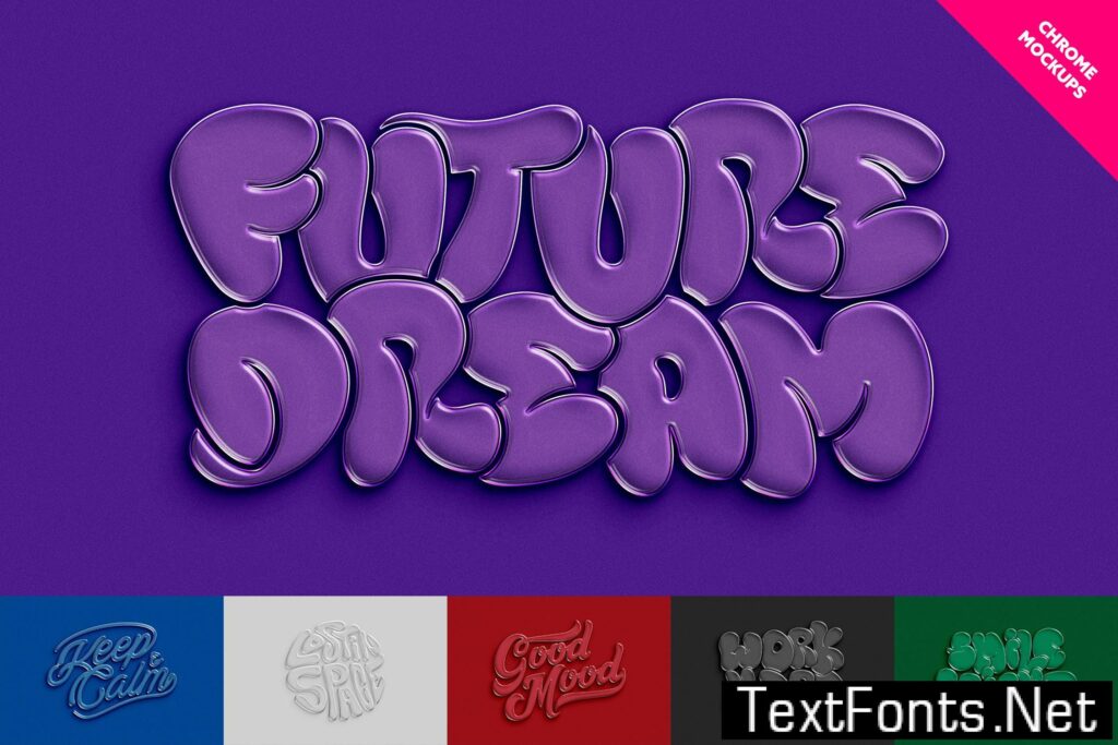 Colorful Plastic Text & Logo Effects ABFTQ5L