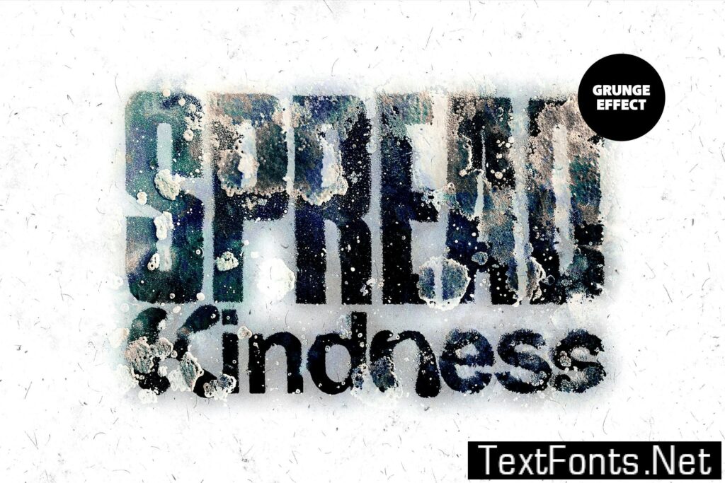 Grunge Distortion Text Effect JYUNKKG