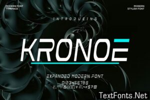 Kronoe Font BZSFJHG